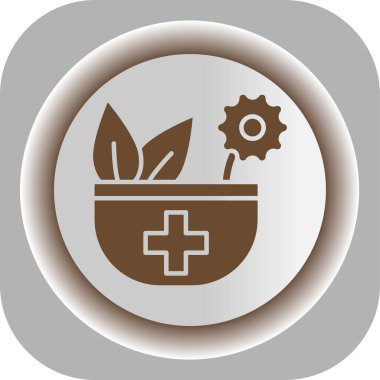 güzel bahçe vektör çizgisi simgesi