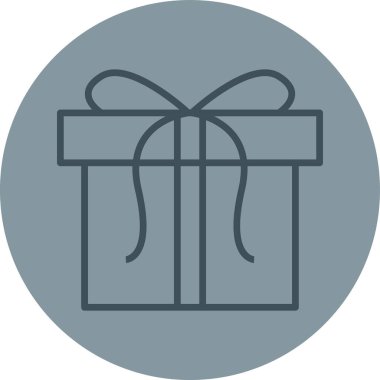 Projeniz için vektör hediye simgesi