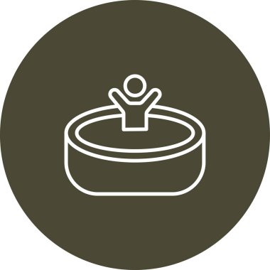 Vektör yiyecek ve sağlık simgesi