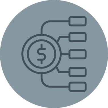 ağ paylaşım simgesi çizimi