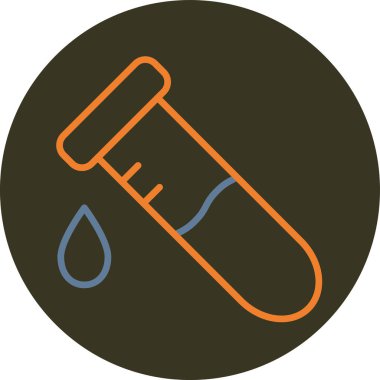 Bir şişe suyun vektör çizimi