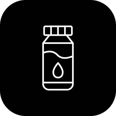 Şurup ağ simgesi, vektör illüstrasyonu