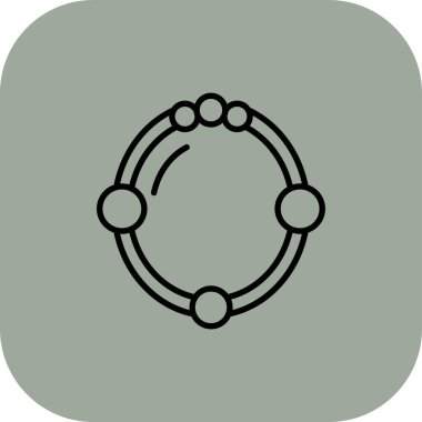 Vektör evrensel simgesi Trendy bakmak.