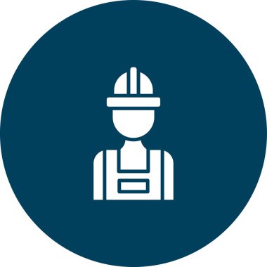 Yapı ve yapı simgesinin vektör illüstrasyonu