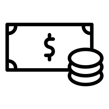 Bozuk para hattı biçiminde para doları