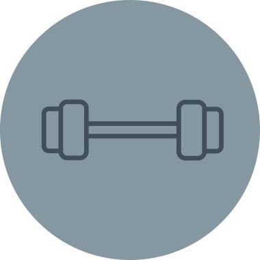 Dambıl. Web simgesi basit illüstrasyon