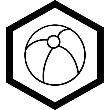 Bir arı simgesinin vektör illüstrasyonu