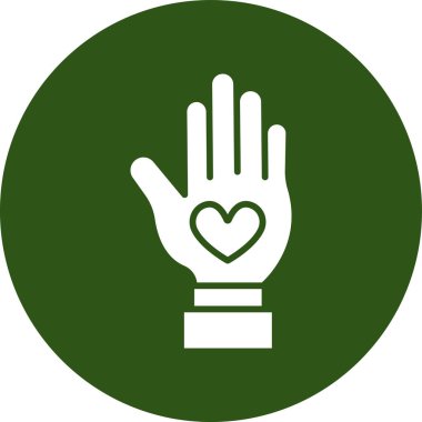 El simgesi vektör illüstrasyonunu durdur