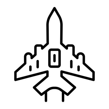 Askeri savaşçı simgesi, taslak biçimi