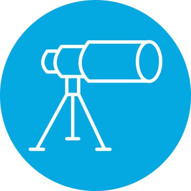 vektör astronomi web simgesi