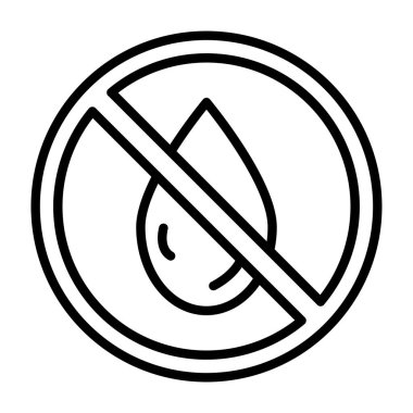 tüten simge yok, vektör illüstrasyonu