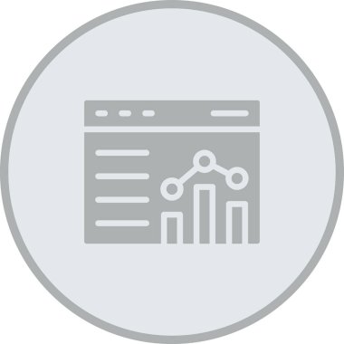 seo modern simgesinin vektör illüstrasyonu