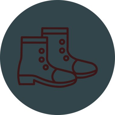 Bir simgenin vektör illüstrasyonu