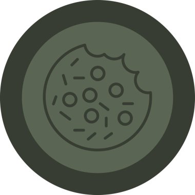 Gıda simgesinin vektör illüstrasyonu