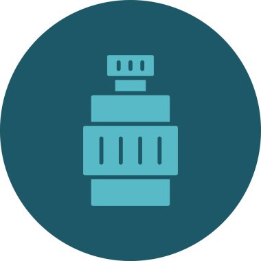 Benzin istasyonu simgesinin vektör illüstrasyonu