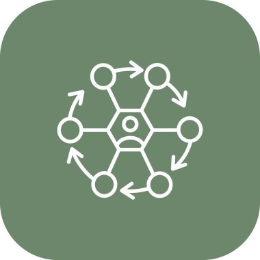 ağ bağlantısı simgesi çizimi