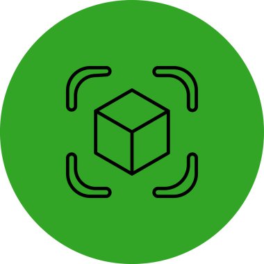 seo modern simgesinin vektör illüstrasyonu