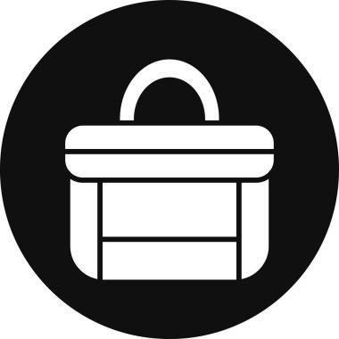 torba simgesi, vektör illüstrasyonu