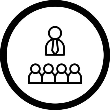 vektör insanlar simge illüstrasyonu