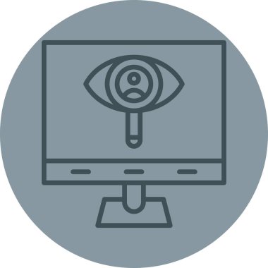 Web simgesi vektör illüstrasyonu