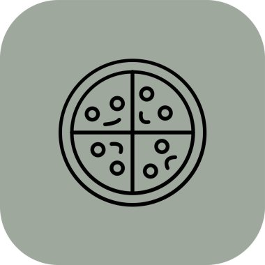 Gıda simgesinin vektör illüstrasyonu