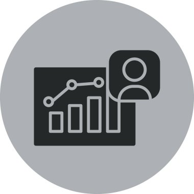 İş simgesinin vektör illüstrasyonu