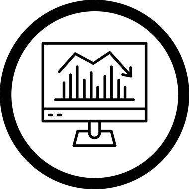 seo modern simgesinin vektör illüstrasyonu