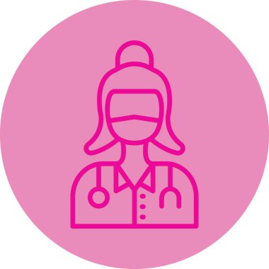 Hemşire Simgesi çizimi