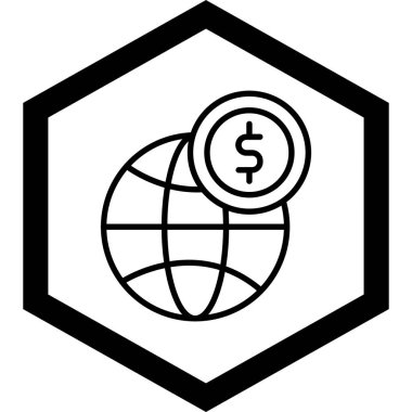 para simgesi vektör illüstrasyonu