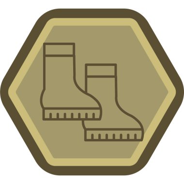 Çizme. Web simgesi basit illüstrasyon