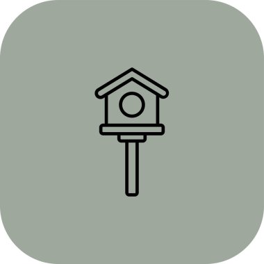 ev simgesi vektör illüstrasyonu