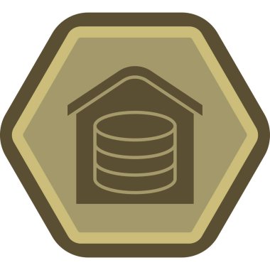 ev vektörü simgesi modern basit illüstrasyon