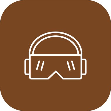 Bir kadın simgesinin vektör illüstrasyonu