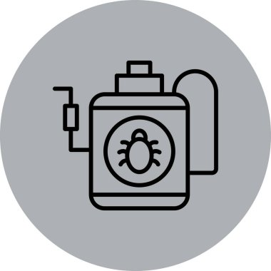 Benzin istasyonu vektör simgesi