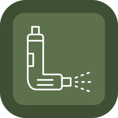 Hava kirliliği simgesi, vektör illüstrasyonu, tasarım