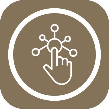 Uygulama modern simgesinin vektör illüstrasyonu