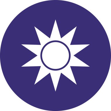 yıldız simgesi vektör illüstrasyonu