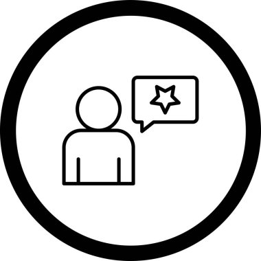 konuşma kabarcığı vektör çizimi