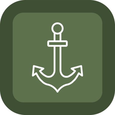 çapa simgesi vektör illüstrasyonu