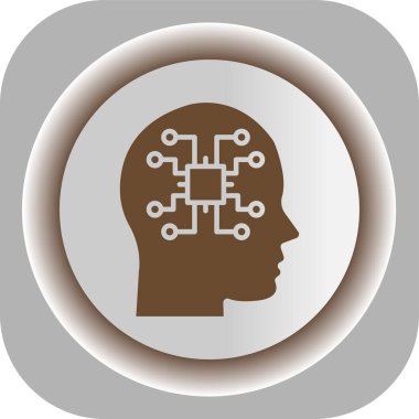 şanzıman simgesi olan beyin