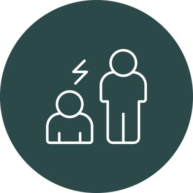 İnsan simgesinin vektör illüstrasyonu