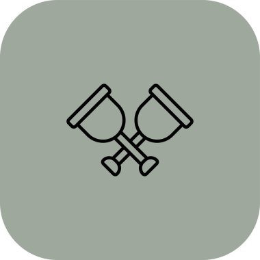 Balta simgesi vektör illüstrasyonu