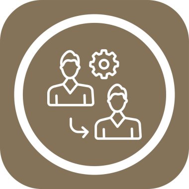 seo modern simgesinin vektör illüstrasyonu