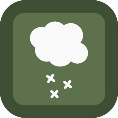 Rozet biçiminde bulut hesaplama veri simgesi