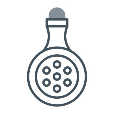 Bowling ikonu vektör illüstrasyonu