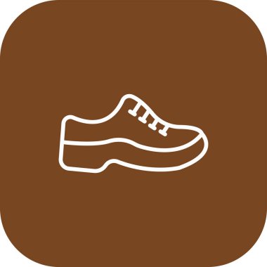 Koşu Ayakkabı vektör simgesi