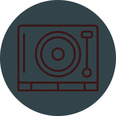 Modern b 'nin vektör illüstrasyonu oyuncu simgesinden yoksun