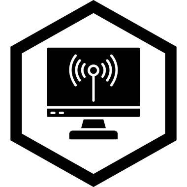 bilgisayar simgesi vektör illüstrasyonu