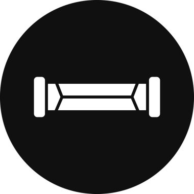 dambıl simgesi vektör illüstrasyonu