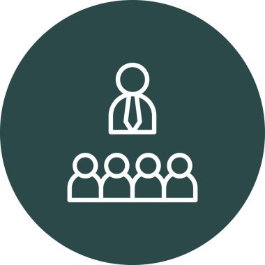 İş ve finans simgesinin vektör illüstrasyonu